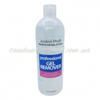 Засіб для зняття гель лаку  Jerden Proff Gel Remover, 500 мл, комплекс вітамінів