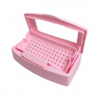Контейнер для дезинфекції та стерилізації інструментів з підйомним механізмом, рожевий 500 мл