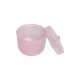 Бокс ( контейнер) для стерилізації та дезінфекції манікюрних фрез з кришечкою, рожевий