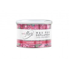 Воск в банке для депиляции FLEX Малина, ItalWax, 800 мл
