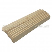 Шпатель дерев'яний одноразовий, для нанесення воску та гелю для процедур (стандарт) 150*17*1,8 мм, 100 шт/уп