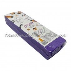Полоски тканевые для депиляции в упаковке Panni Mlada, цвет лиловый, размер 7х22 см, 100 шт/уп