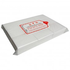 Салфетки безворсовые маникюрные для снятия липкого слоя в полиэтиленовой упаковке 3,9*5,9 см белые, 1000 шт
