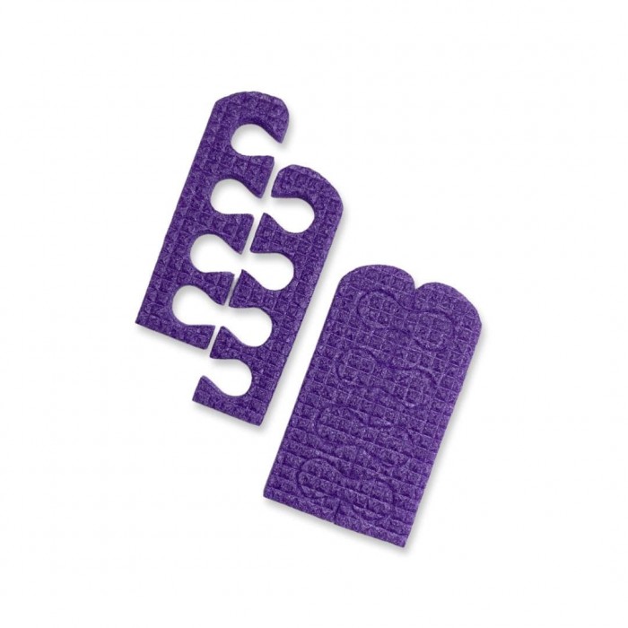 Растопырки (разделители) для педикюра, фиолетовые, 1 пара