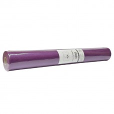 Простынь одноразовая на кушетку в рулоне спанбонд размер 80*200 м, TANDEM плотность 19 г/м2, фиолетовая 