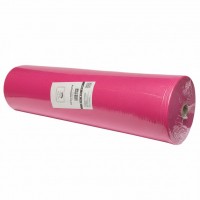 Простирадло одноразове на кушетку в рулоні спанбонд розмір 80*500 м, TANDEM щільність 19 г/м2, колір малиновий