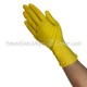 Перчатки одноразовые нитриловые без пудры желтые Medicom 100 шт 3.8 грамм размер S