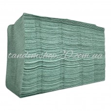 Рушник паперовий листовий ЗЕ-типу Кохавинка розмір 23*22см 200 аркушів, зелений
