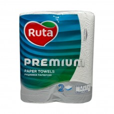 Полотенца бумажные в рулоне Ecolo Ruta Premium 2 рулона