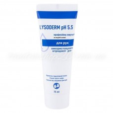 Крем косметичний для шкіри рук та тіла, Лізодерм pH 5,5 (Lysoderm pH 5,5), туба 75 мл
