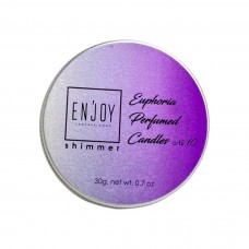 Парфумована масажна свічка Enjoy Professional 30 грам Shimmer Euphoria №10