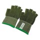 ПОДПЕРЧАТКИ HANDYboo ACTIVE темно-зеленый цвет, открытые пальцы, размер М