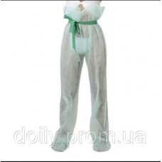 Штани для пресотерапії повзунки на  зав'язці Doily, L/XL, 1 шт, м'ятні