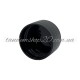 Крышка пластиковая диаметр 24 мм цвет черный 1 шт