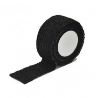 Бинт бандажный эластичный для тату машинки размер 4.5 м*2.5 см МИНИ, цвет черный 1 шт
