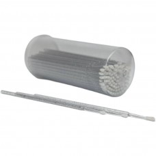 Микробраши в тубусе цвет БЛЕСТКИ серебристые 100 шт/упаковка