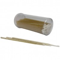 Мікробраші в тубусі колір БЛИСТКИ жовті 100 шт/упаковка