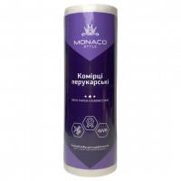 Комірці паперові перукарські одноразові еластичні MONACO, білі, 5*100 шт