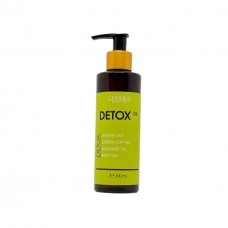 Массажное масло Leneris Detox oil Зеленый кофе и зеленый чай 200 мл