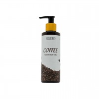 Кавова олія для масажу тіла COFFEE massage Oil LENERIS 200 мл