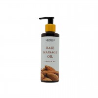 Мигдальна олія для масажу тіла Base Massage Oil LENERIS (без запаху) 200 мл