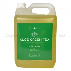 Професійна масажна олія Thai Oils Aloe green tea ( Алое та зелений чай)  5000 ml
