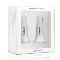 Вакуумные силиконовые прозрачные для массажа лица CHUDESNIK, БМП-20