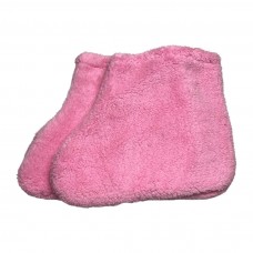 Шкарпетки махрові універсальні для парафінотерапії рожеві (1 пара)