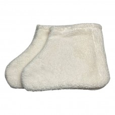 Шкарпетки махрові універсальні для парафінотерапії молочні (1 пара)