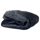 Чехол махровый велсофт полированный на кушетку размер 80 х 220 см, цвет черный