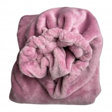 Чехол махровый велсофт полированный на кушетку размер 80 х 220 см, цвет розовый