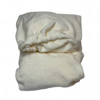 Чехол махровый велсофт полированный на кушетку размер 80 х 210 см, цвет молочный