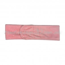 Повязка косметологическая из полированного велсофта цвет розовый (1 шт)