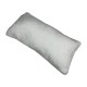 Комплект махровий з подушкою Прямокутною на кушетку велсофт полірований, колір білий