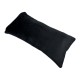Комплект махровий з подушкою Прямокутною на кушетку велсофт полірований, колір чорний