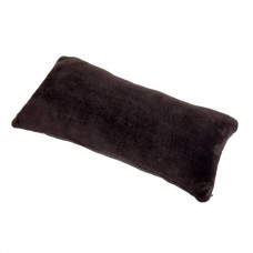 Махрова подушка підголовник Прямокутна для кушетки та масажного столу, розмір 20/40, колір шоколад