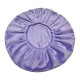 Чехол из махрового велсофта для косметологического стула, круглый на резинке, размер 36 см*13см цвет сиреневый