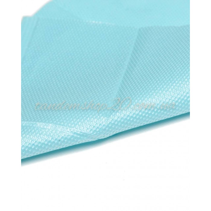 Стоматологические медицинские салфетки нагрудники 33х42 см трехслойные голубые (2х25 шт)
