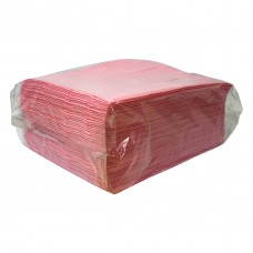 Стоматологічні медичні серветки нагрудники 33х42 см тришарові рожеві 50шт