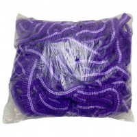Шапочка тканевая (спанбонд) нестерильная на двойной резинке SanGig 100шт/уп цвет фиолетовый